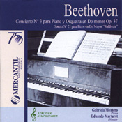 BEETHOVEN - PIANO CONCERTO NO. 3 Art cover